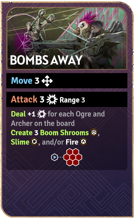 Bombs Away spell card
